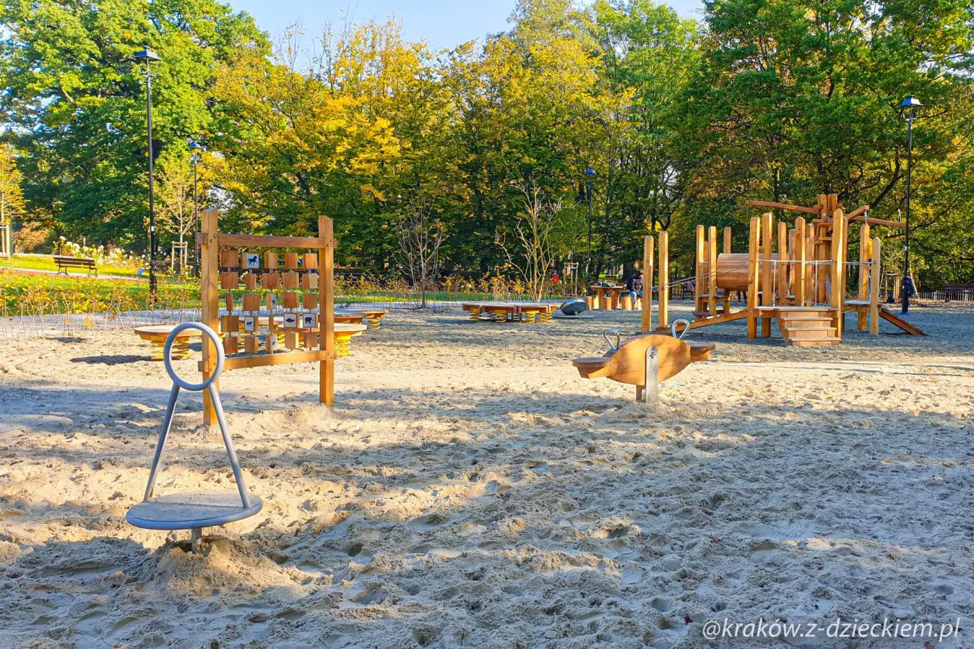 Park Jerzmanowskich plac zabaw
