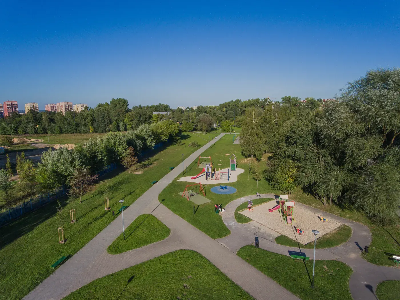 Park Rżąka plac zabaw
