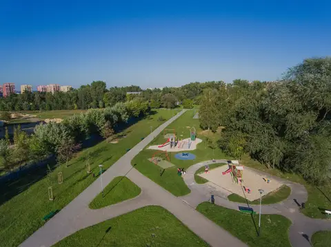 Park Rżąka plac zabaw