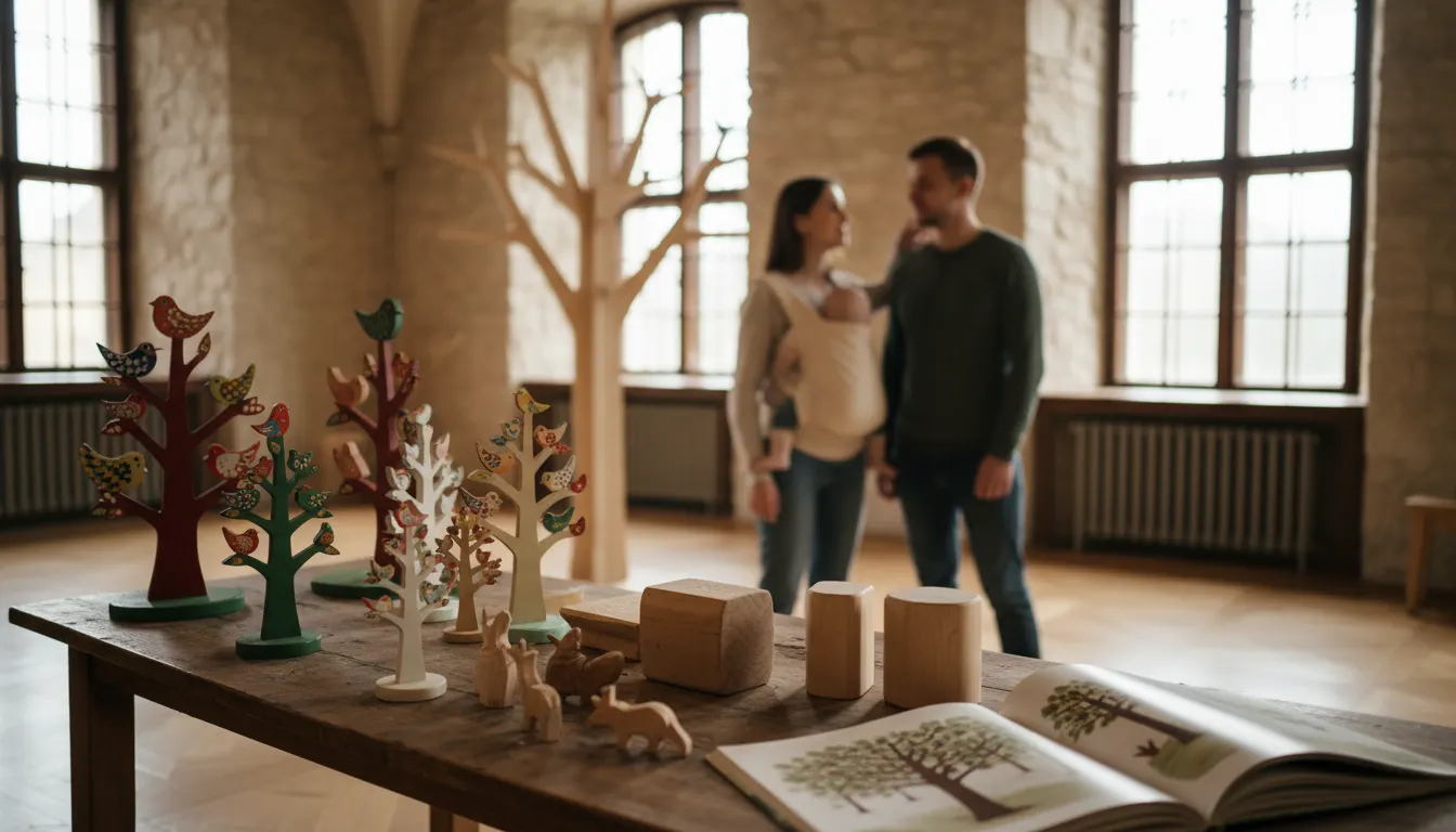 Wśród drzew i drzewek – oprowadzanie dla rodziców w ramach Muzeum od kołyski