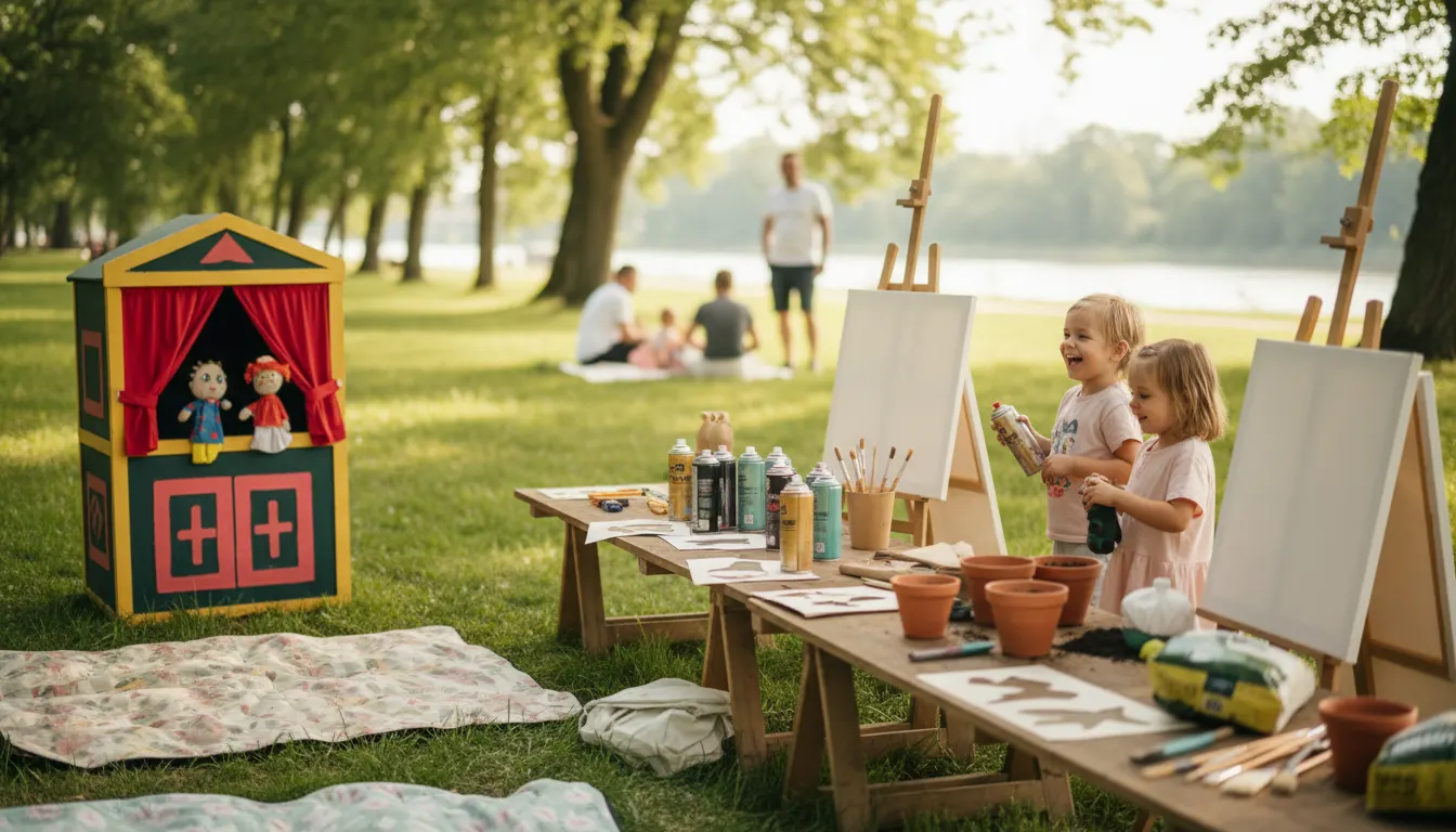 Stacja Wisła piknik rodzinny na krakowskim Zabłociu
