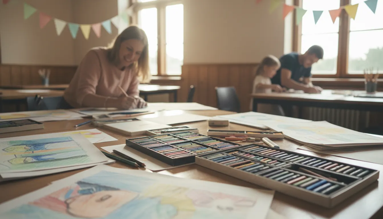 Artystyczne środy | Czerwiec z pastelami