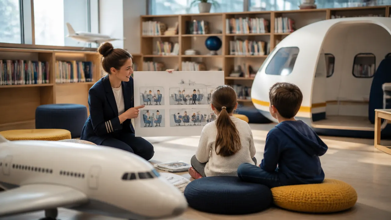 Biblioteczny Terminal - Kto dba o bezpieczeństwo w samolocie?