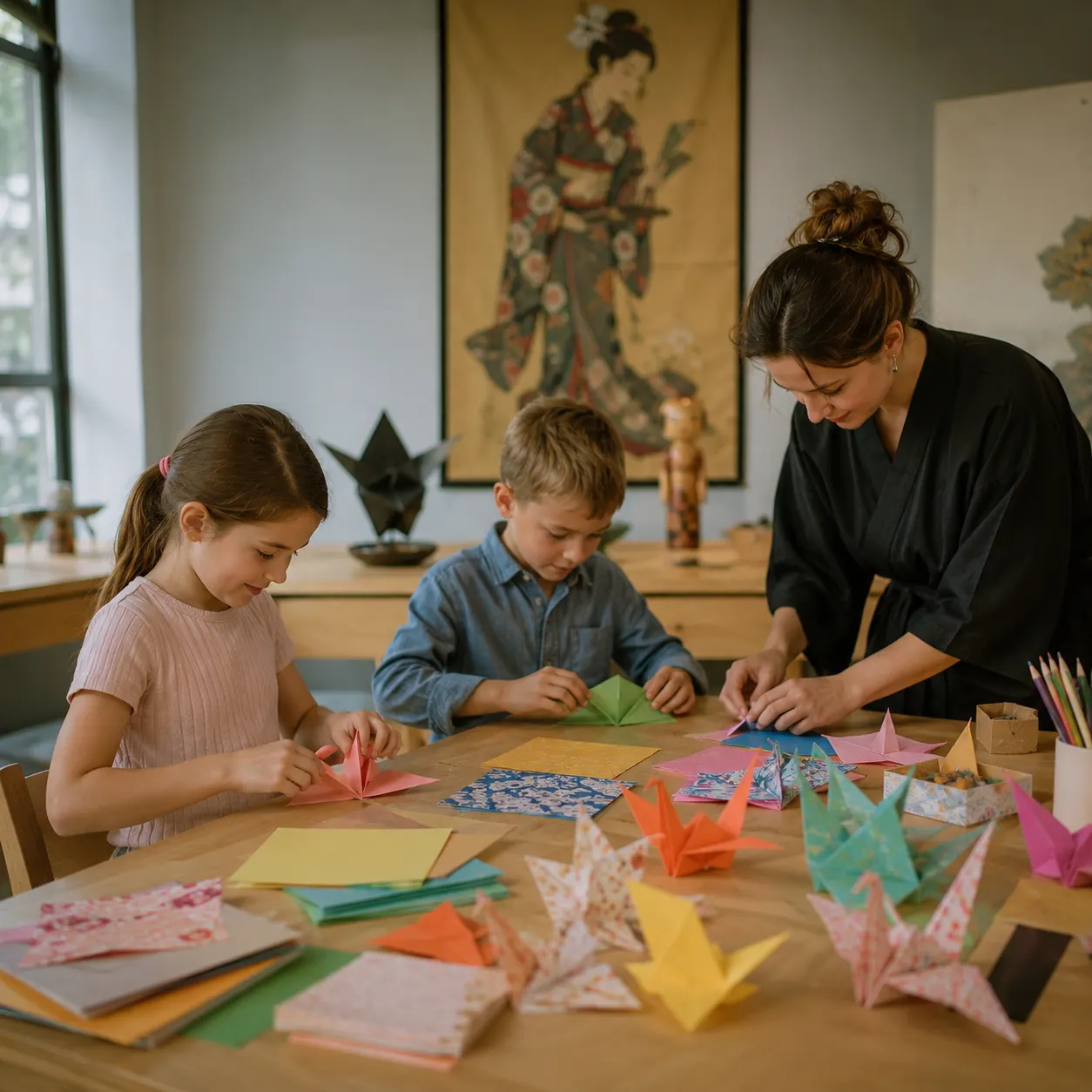 Klub Origami – letnie warsztaty wprowadzające dla dzieci 7–11 lat