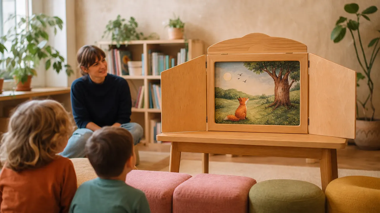Bajka niespodzianka, czyli lato z teatrzykiem kamishibai