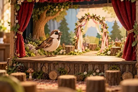 O!Teatr: Jak wróbelek nie mógł zdążyć na wesele